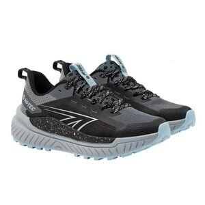 Hi-Tec Womens Trail Shoes Lightweight Hiking Sneakers Black /grey new